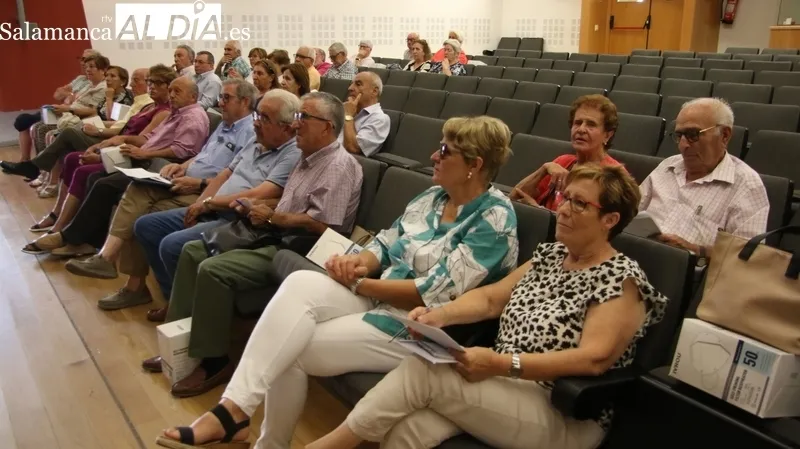 Asamblea General de la Unión de Asociaciones de Mayores de la comarca de Vitigudino celebrada este jueves en esta localidad / CORRAL   