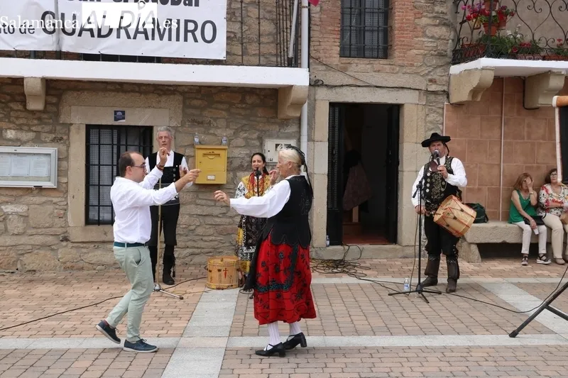 Celebraciones en honor a San Cristóbal en el día grande de las fiestas de Guadramiro / CORRAL 