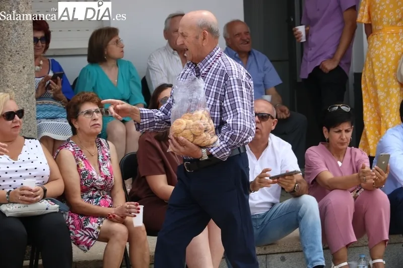 Celebraciones en honor a San Cristóbal en el día grande de las fiestas de Guadramiro / CORRAL 