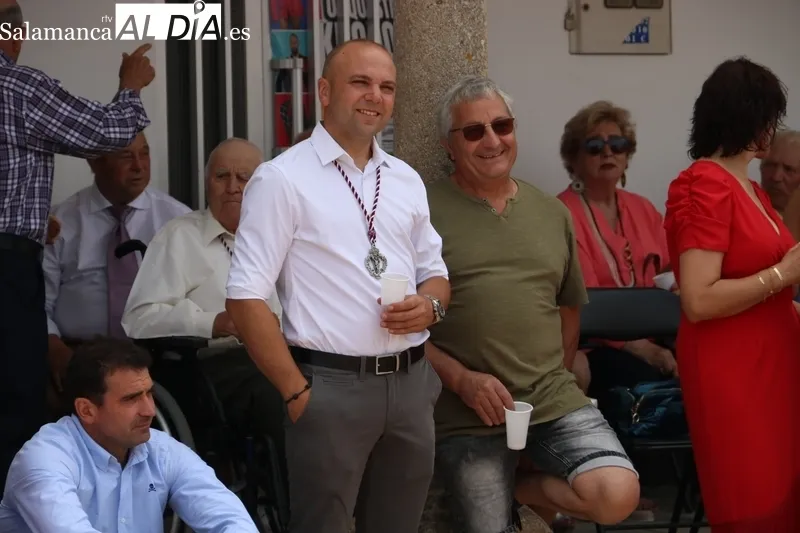 Celebraciones en honor a San Cristóbal en el día grande de las fiestas de Guadramiro / CORRAL 