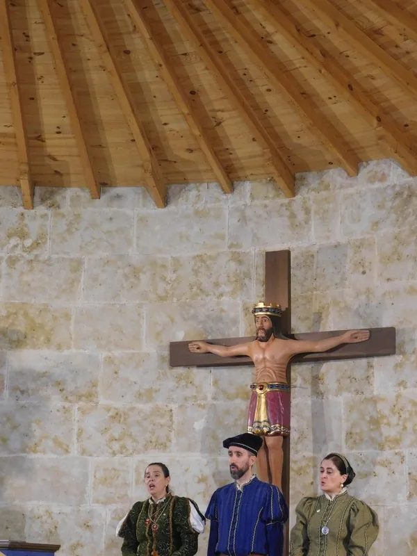Representación de la obra 'Buscando a Nebrija' en La Mata de Ledesma