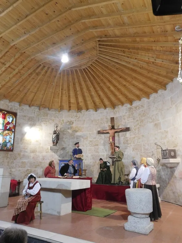Representación de la obra 'Buscando a Nebrija' en La Mata de Ledesma