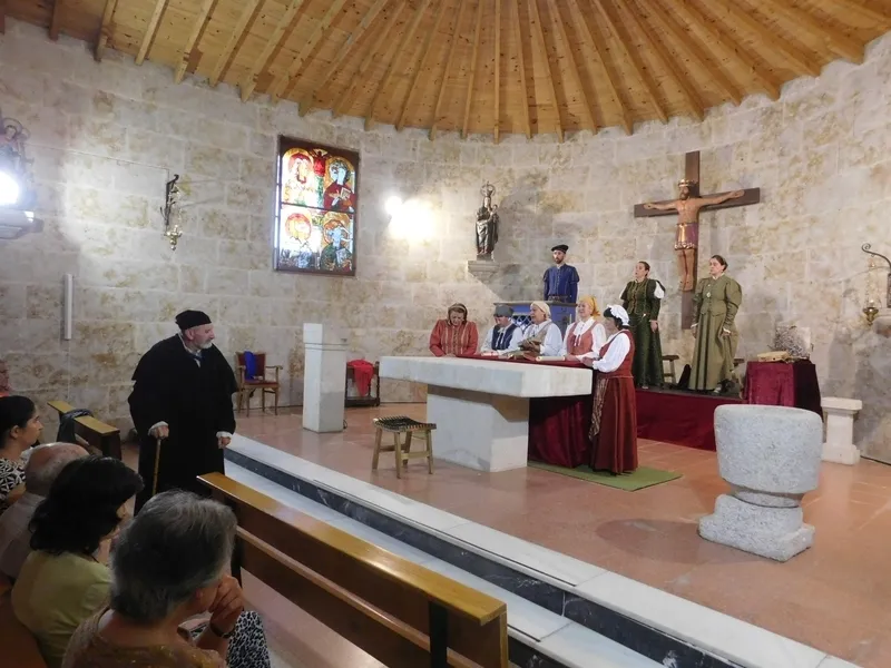 Representación de la obra 'Buscando a Nebrija' en La Mata de Ledesma