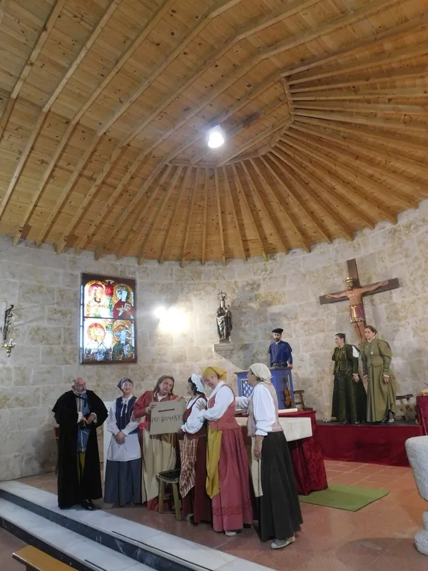 Representación de la obra 'Buscando a Nebrija' en La Mata de Ledesma