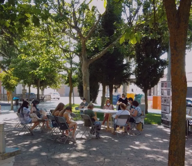 Talleres de Bordado 'Al Fresco' celebrados en distintas localidades salmantinas