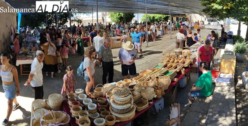 Excelente participación de artesanos y afluencia de público en la Feria de Artesanía y Agroecología de Monleras