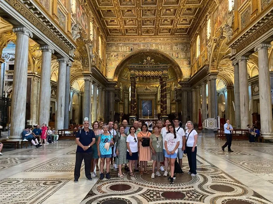 Foto 3 - Los profesores de Religi&oacute;n de la Di&oacute;cesis peregrinan a Roma