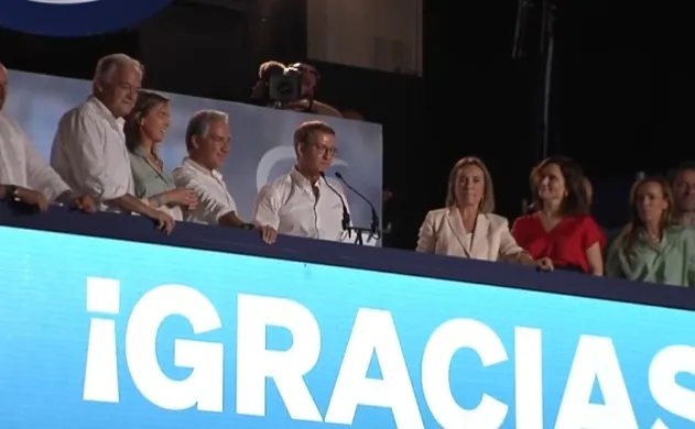 Foto 2 - Feij&oacute;o dice que le corresponde formar gobierno: "Pido al PSOE y al resto de fuerzas que no bloqueen el Gobierno"