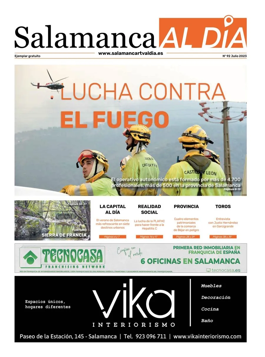 Foto 2 - Este martes sale a la calle el n&uacute;mero de julio del peri&oacute;dico de papel SALAMANCA AL D&Iacute;A