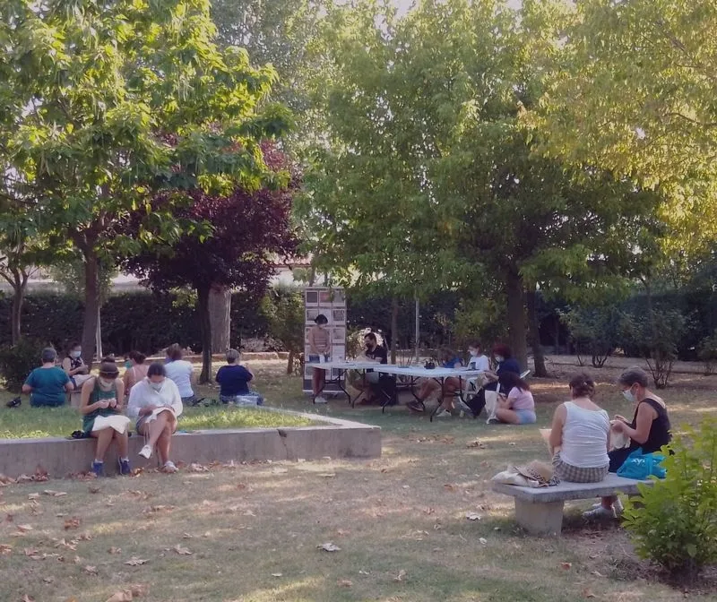 Talleres de Bordado 'Al Fresco' celebrados en distintas localidades salmantinas
