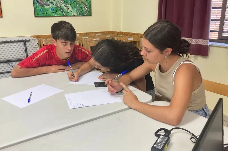 Primera sesión de la creación de podcast en Monleras