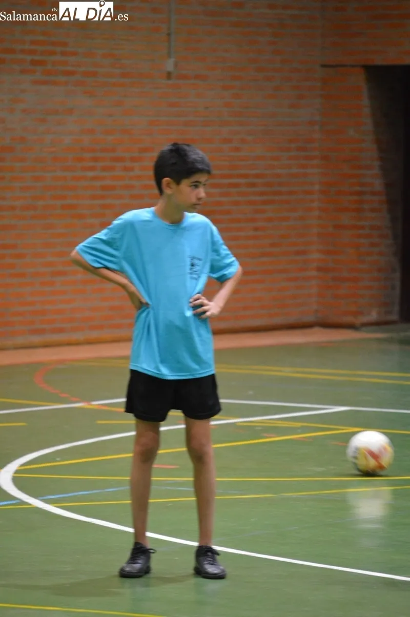 Campus de fútbol sala organizado por el CD Los Leones de Vitigudino