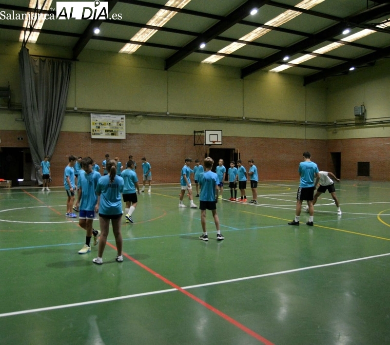 Campus de fútbol sala organizado por el CD Los Leones de Vitigudino
