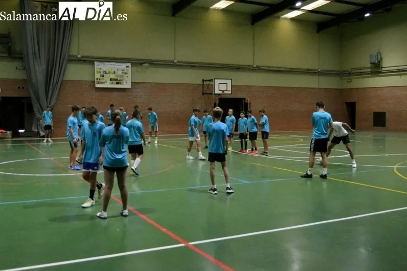Campus de fútbol sala organizado por el CD Los Leones de Vitigudino