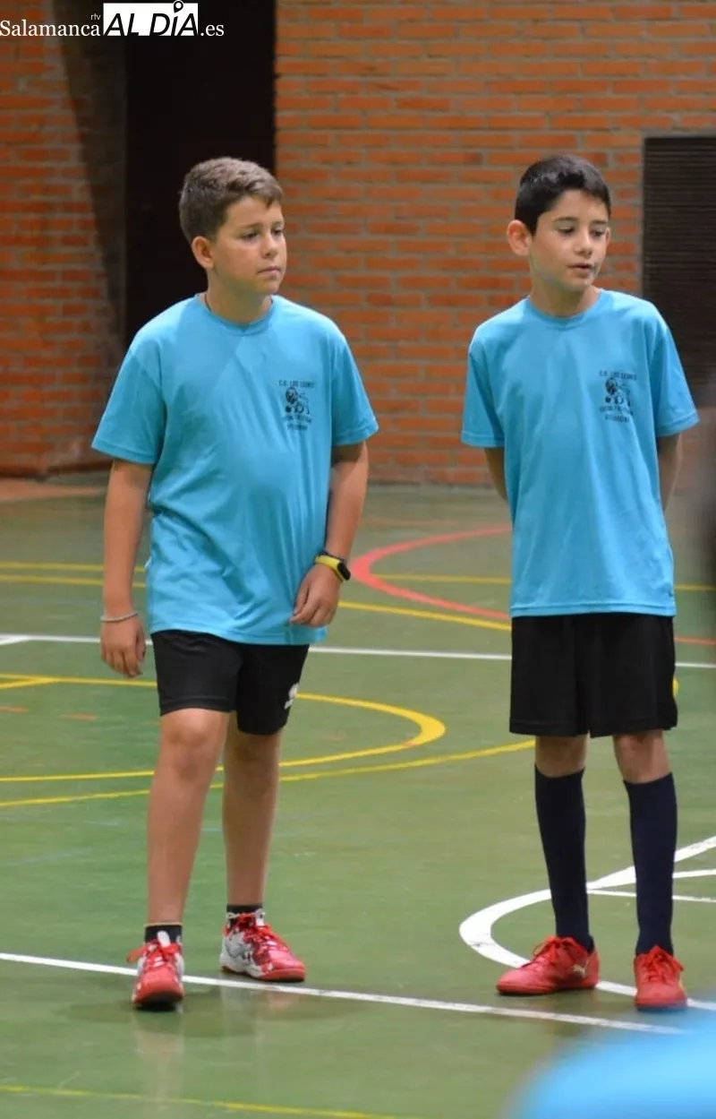 Campus de fútbol sala organizado por el CD Los Leones de Vitigudino
