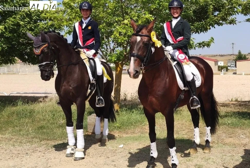 Participación de Isabel Muñoz Carreño en el Campeonato de Castilla y León de doma clásica celebrado en Zamora 