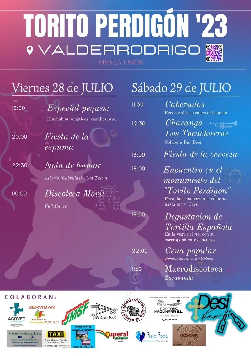 Foto 2 - Valderrodrigo celebrar&aacute; una nueva edici&oacute;n de la fiesta del &lsquo;Torito Perdig&oacute;n&rsquo;