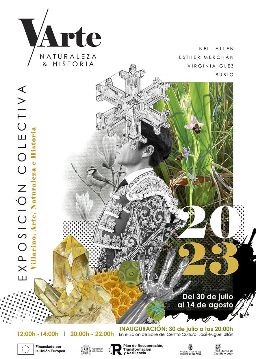 Foto 2 - Exposición colectiva ‘Villarino, arte, naturaleza e historia’ en Villarino de los Aires