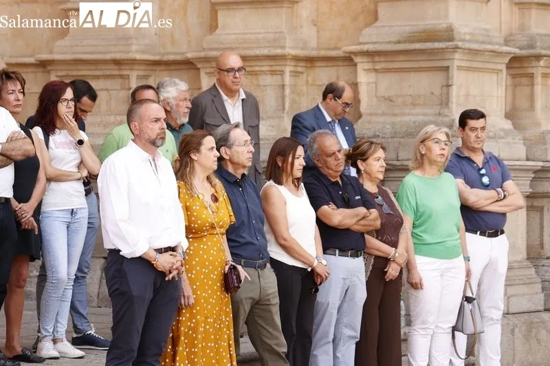 Acto del PP de Salamanca en la Plaza Concilio de Trento con la visita del alcalde de Madrid, José Luis Martínez-Almeida