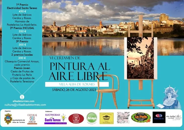 Foto 4 - Abierta la inscripci&oacute;n del VI Certamen de Pintura al Aire libre&rsquo; Villa Alba de Tormes&rsquo;