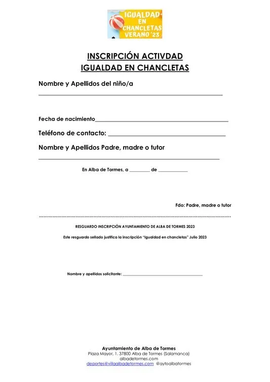 Foto 3 - Abierto el plazo para inscribirse en el programa &lsquo;Igualdad en chancletas&rsquo;&nbsp;