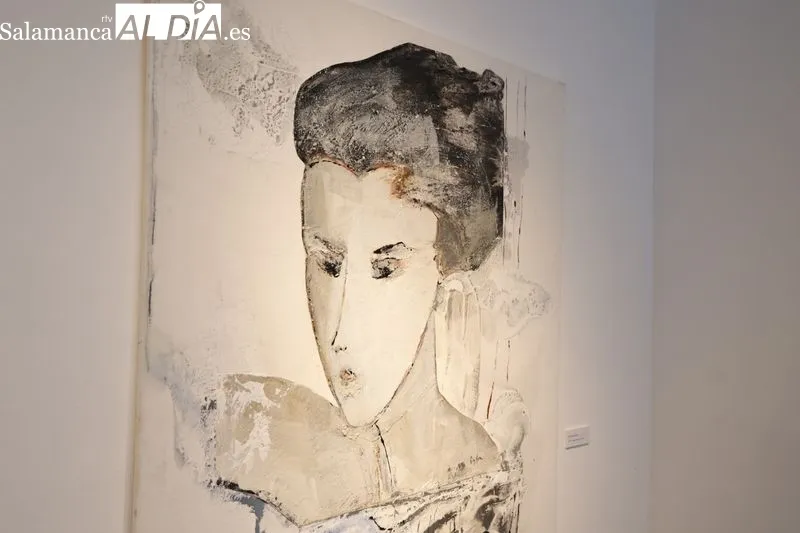 Exposición de María Isabel Rúiz- Horn en la sala de La Salina. Foto de David Sañudo