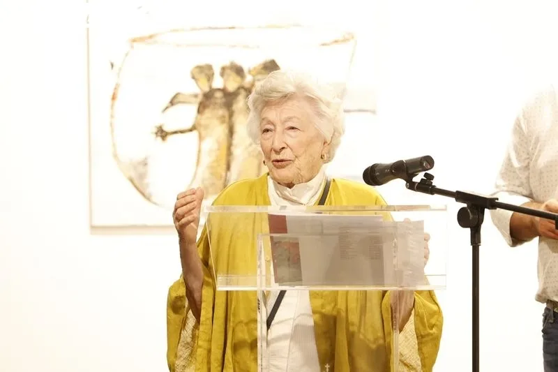 Exposición de María Isabel Rúiz- Horn en la sala de La Salina. Foto de David Sañudo
