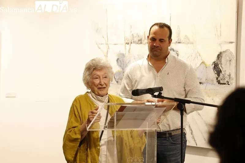 Exposición de María Isabel Rúiz- Horn en la sala de La Salina. Foto de David Sañudo