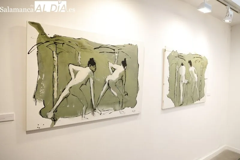 Exposición de María Isabel Rúiz- Horn en la sala de La Salina. Foto de David Sañudo