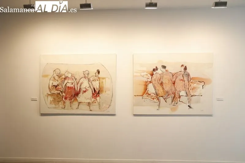 Exposición de María Isabel Rúiz- Horn en la sala de La Salina. Foto de David Sañudo