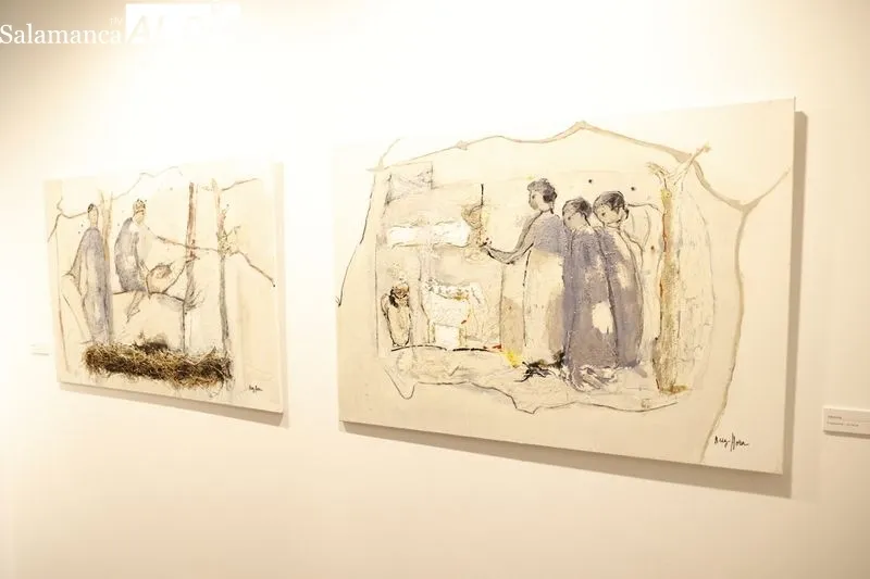 Exposición de María Isabel Rúiz- Horn en la sala de La Salina. Foto de David Sañudo