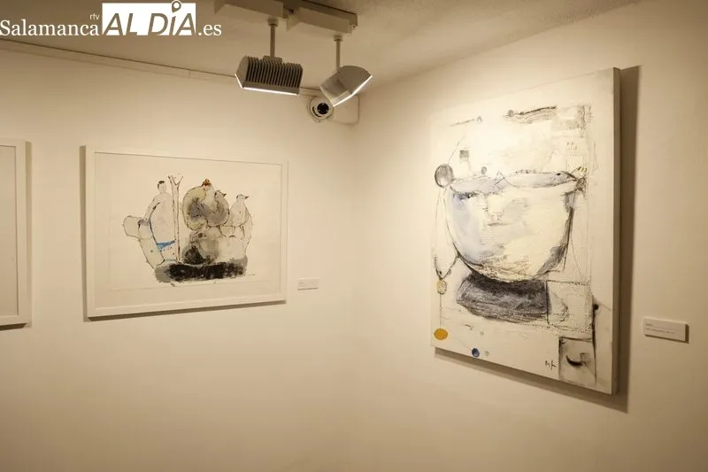 Exposición de María Isabel Rúiz- Horn en la sala de La Salina. Foto de David Sañudo
