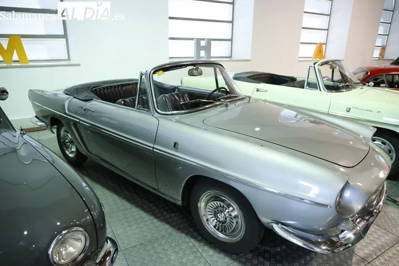 Inauguración en el Museo de Historia de la Automoción de Salamanca (MHAS) de la exposición temporal ‘Renault: 125 años de Historia de la Automoción’. Foto David Sañudo