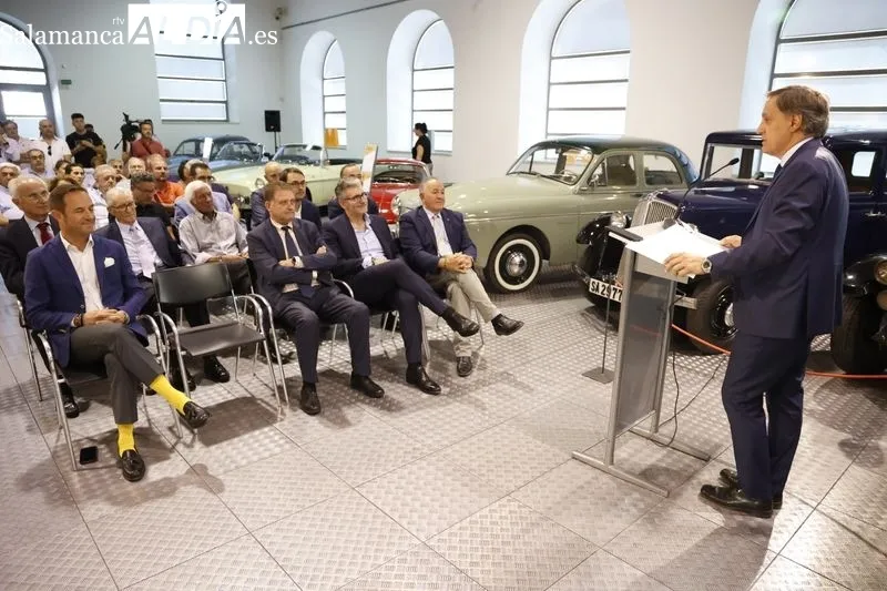 Inauguración en el Museo de Historia de la Automoción de Salamanca (MHAS) de la exposición temporal ‘Renault: 125 años de Historia de la Automoción’. Foto David Sañudo