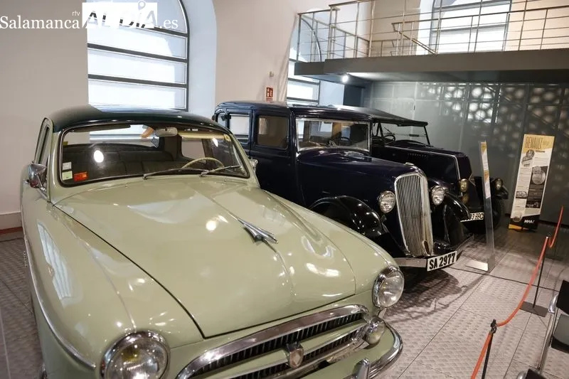 Inauguración en el Museo de Historia de la Automoción de Salamanca (MHAS) de la exposición temporal ‘Renault: 125 años de Historia de la Automoción’. Foto David Sañudo