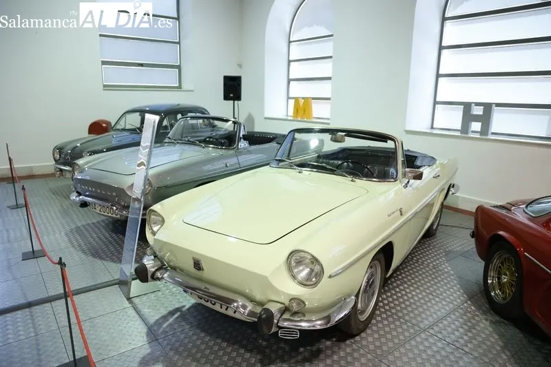 Inauguración en el Museo de Historia de la Automoción de Salamanca (MHAS) de la exposición temporal ‘Renault: 125 años de Historia de la Automoción’. Foto David Sañudo