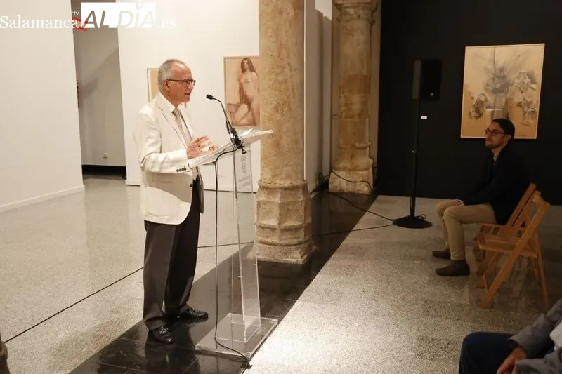 Exposición 'Pigmentum' con obras de Venancio Blanco en la Sala de Santo Domingo. Foto de David Sañudo