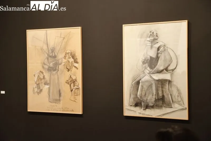 Exposición 'Pigmentum' con obras de Venancio Blanco en la Sala de Santo Domingo. Foto de David Sañudo