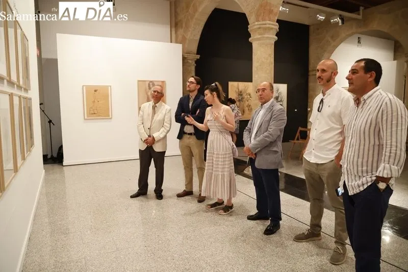 Exposición 'Pigmentum' con obras de Venancio Blanco en la Sala de Santo Domingo. Foto de David Sañudo