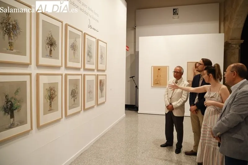 Exposición 'Pigmentum' con obras de Venancio Blanco en la Sala de Santo Domingo. Foto de David Sañudo