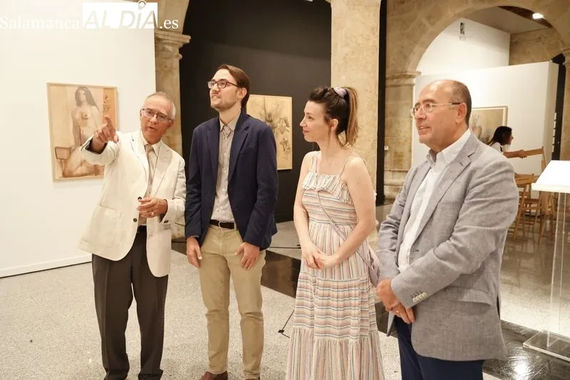 Exposición 'Pigmentum' con obras de Venancio Blanco en la Sala de Santo Domingo. Foto de David Sañudo