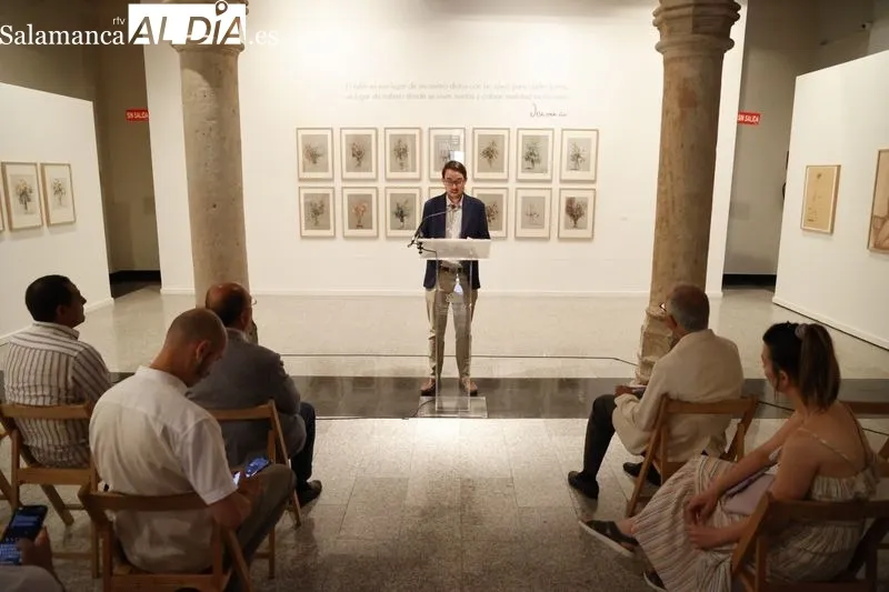 Exposición 'Pigmentum' con obras de Venancio Blanco en la Sala de Santo Domingo. Foto de David Sañudo