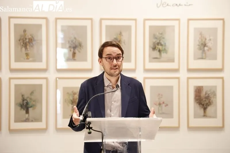 Exposición 'Pigmentum' con obras de Venancio Blanco en la Sala de Santo Domingo. Foto de David Sañudo