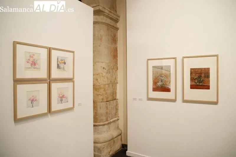 Exposición 'Pigmentum' con obras de Venancio Blanco en la Sala de Santo Domingo. Foto de David Sañudo