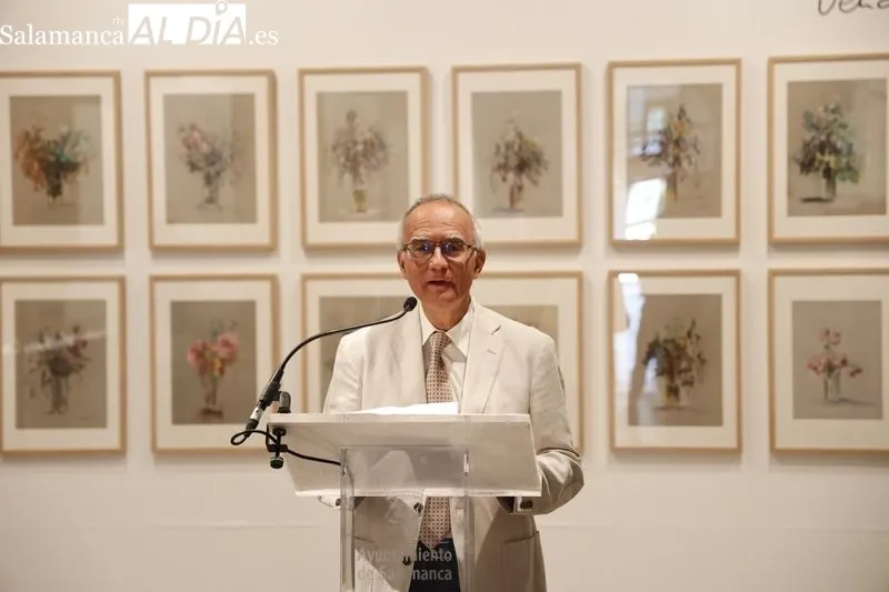 Exposición 'Pigmentum' con obras de Venancio Blanco en la Sala de Santo Domingo. Foto de David Sañudo