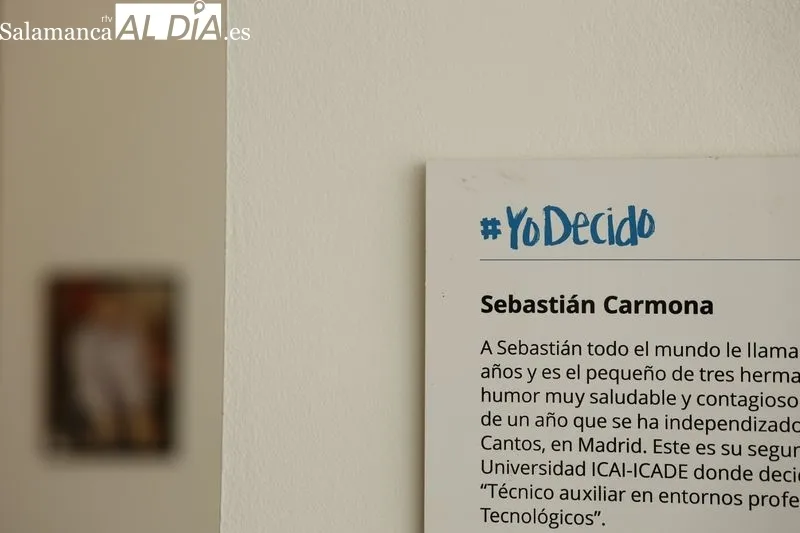 Exposición ‘Yo decido’ de Aspace Salamanca en el Centro Municipal Julián Sánchez El Charro. Foto de David Sañudo