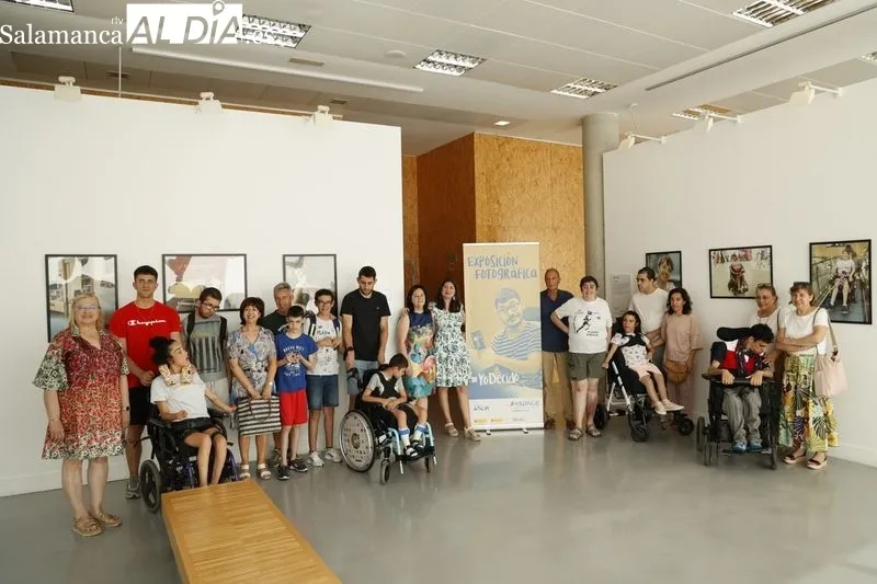 Exposición ‘Yo decido’ de Aspace Salamanca en el Centro Municipal Julián Sánchez El Charro. Foto de David Sañudo