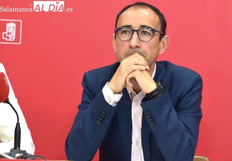 David Serrada y Patricia Martín, candidatos al Congreso PSOE Salamancas | FOTOS: Vanesa Martins 
