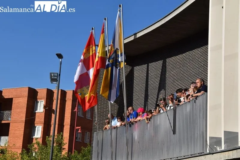 Encuentro de peñas y chupinazo en Santa Marta de Tormes. Fotos: Vanesa Martins 