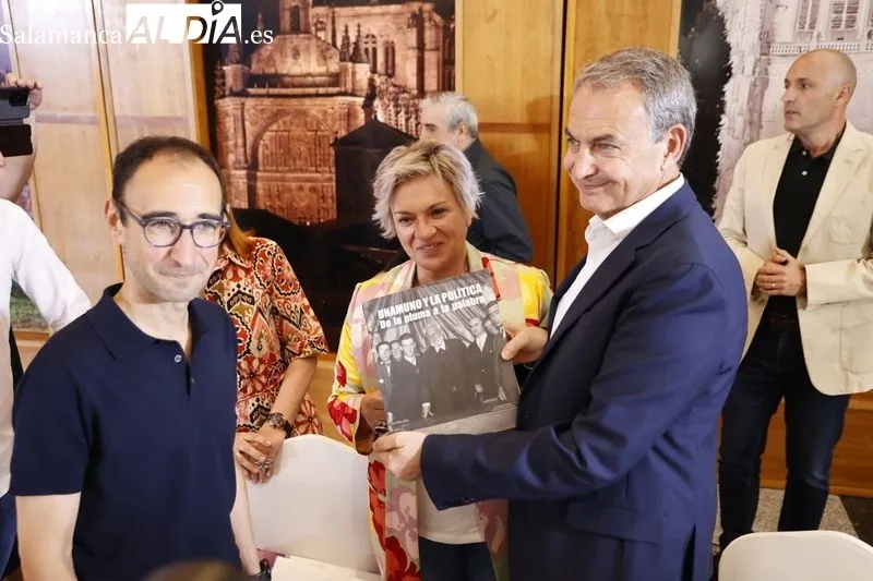Mitin de José Luis Rodríguez Zapatero, expresidente del Gobierno, en Salamanca. Foto de David Sañudo